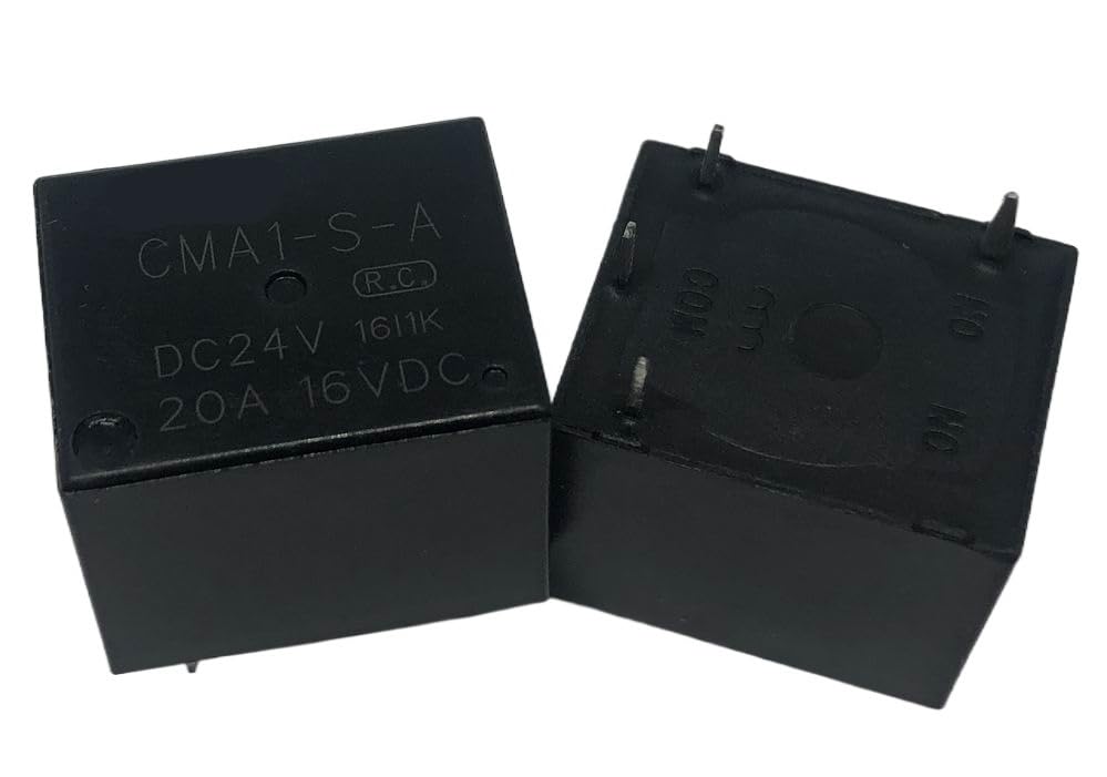 Relais 4 broches CMA1-S-A DC24V 20A compatible T73-1A-24V miniature