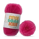 Lion Brand Medium Yarn for Crocheting & Knitting – Soft Yarn Skein – 92 Yards of 100% Nylon – DIY Handcrafting Accessories – Cabaret - Set of 2