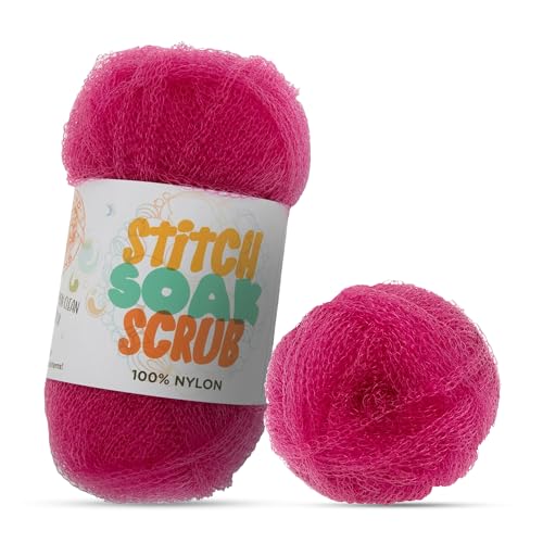 Lion Brand Medium Yarn for Crocheting & Knitting – Soft Yarn Skein – 92 Yards of 100% Nylon – DIY Handcrafting Accessories – Cabaret - Set of 2