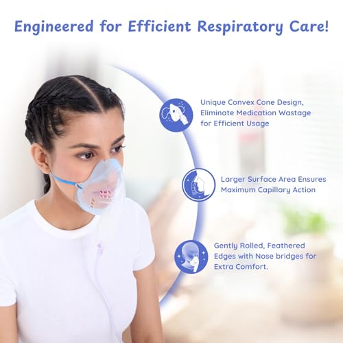 Image of Romsons Aero Mist Nebulizer Cup & Mask Set With Air Tube, Medicine Chamber & Masks for Child (10 Pieces)