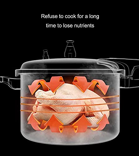 Steamer-Pressure-CookerAluminum-Alloy-Explosion-Proof-High-Pressure-Cooking-Pot-Suitable-for-Gas-Stove-Induction-Cooker-Color-Silver-Size-24cm
