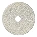 Boardwalk BWK4024NAT 24 in. Diameter Burnishing Floor Pads - Natural White (5-Piece/Carton)