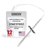 Frigidaire 316217002 Oven Temperature Sensor - Replacement Oven Thermometer Probe - 12 Month Warranty - Easy Installation & USA Product Support