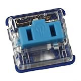 Confezione da 10 interruttori per tastiera a basso profilo per tastiere meccaniche personalizzate con opzioni lineari rosse tattili marroni e blu clicky 15x15x8mm (E)