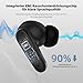 Bluetooth Kopfhörer, 2025 Neue In Ear Kopfhörer Kabellos Bluetooth 5.3 mit 4 Mikrofon, ENC Lärmreduzierung Kabellose Kopfhörer, IPX7 Wasserdicht, 36 std Spielzeit, HiFi Stereo, LED-Anzeige, USB-C