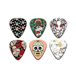 Set de 6 médiators, plectre pour guitare acoustique, guitare électrique, ukulélé, basse, médiators pour guitare… - Les Beatles, Paul McCartney, John Lennon, RIngo Starr, George Harrison