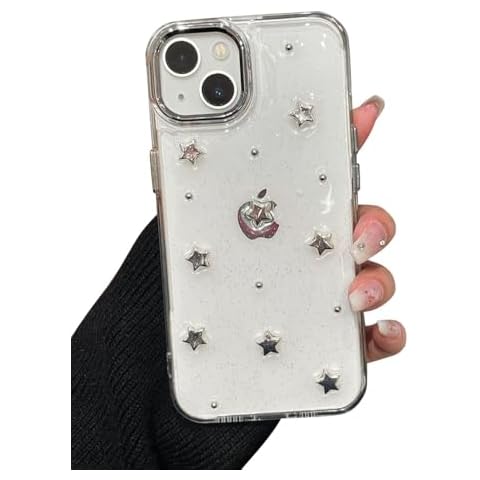 EYZUTAK Bling Glitter Star Phone Case Cover