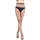 VicSec 3 Stück Sexy Elastisch Hohe Taille Strumpfhosen Netzstrümpfe Schenkelhohe Strümpfe für Damen, Netzstrumpfhosen, Feinstrumpfhosen Damen Mesh Strümpfe Fischnet Socken Strumpf (Mittelgroßes Netz)