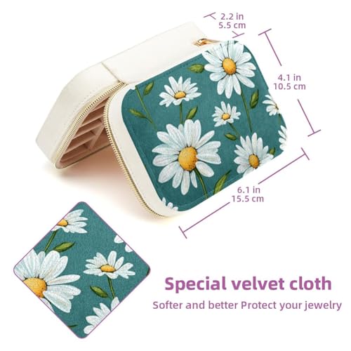 Boîte à bijoux double couche pour optimiser le rangement voyage - 6