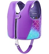 Wenlia Gilet De Natation Néoprène Enfant – Flotteur Avec Sangle Réglable – 2-6 Ans – 12-21 Kg – Fermeture Éclair Protégée – Mousse EPE Confortable