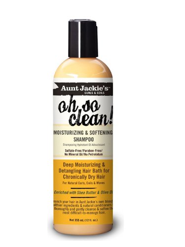 Aunt Jackie's oh so clean! Moisturizing & Softening Shampoo- 6oz