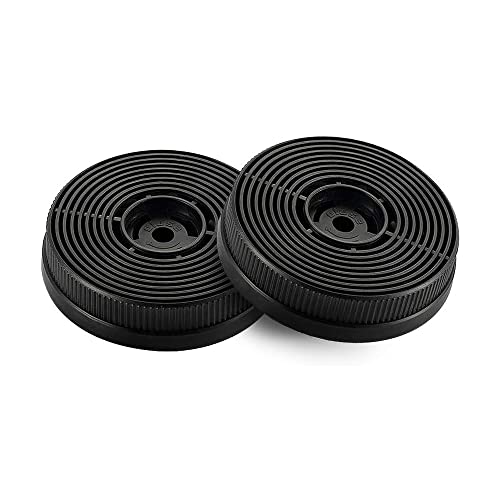 Klarstein Set 2 filtres à charbon actif pour hotte Athena & Laurel Ø10,5cm