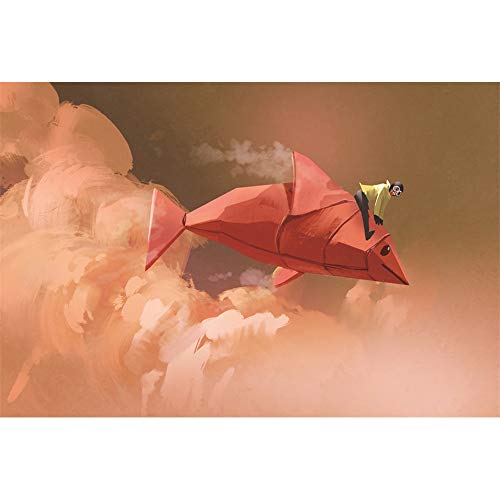 Puzzle Serie De Dibujos Animados del Jinete Rompecabezas Rompecabezas Pescado Regalo For La Familia 500-6000 Piezas For Adultos El Reto Master 0821 (Size : 6000 Pieces)