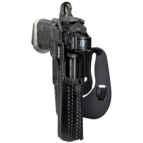 OWB Paddle Holster fits Sig P211-GTO (Right-Hand Draw, Carbon Fiber)