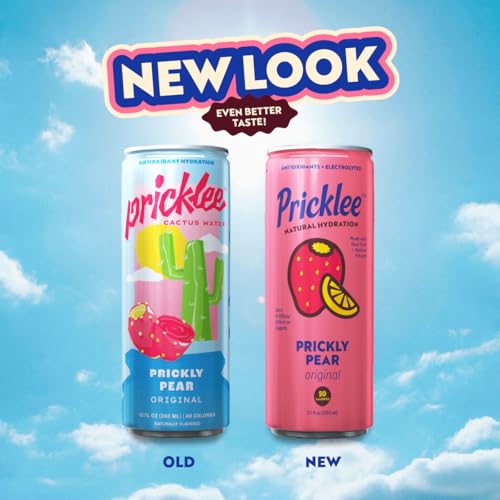 Pricklee Natural Hydration Drink – Prickly Pear – Electrolytes + Antioxidants, Low Sugar, No Artificial Sweeteners – Non-Carbonated, Caffeine-Free – Cactus Water-Based (12 oz cans, 6 pack) - Thumbnail 5