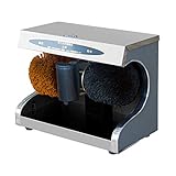 ★ Ahorro de tiempo y mano de obra: con esta máquina pulidora de zapatos, no hay necesidad de agacharse para limpiar sus zapatos, ya que esta máquina se puede operar completamente con los pies, luego le dará zapatos brillantes en unos minutos, simplemente colóquela su pasillo y tómese un poco de tiempo para limpiar, pulir sus zapatos cada vez que vaya a casa o salga.