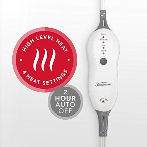 Sunbeam heating pad back wrap Clearance