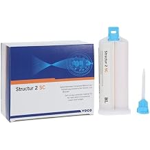 Voco 1485 Structur 2 SC Temporary Crown & Bridge Material Cartridge Bleach 75gm
