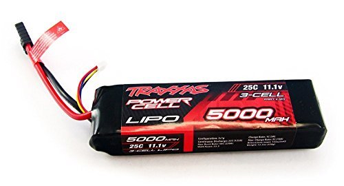 Traxxas 1/10 E-Revo Brushless 5000 Mah 3S 25C 11.1V Lipo Battery Id & Charger #TOP28