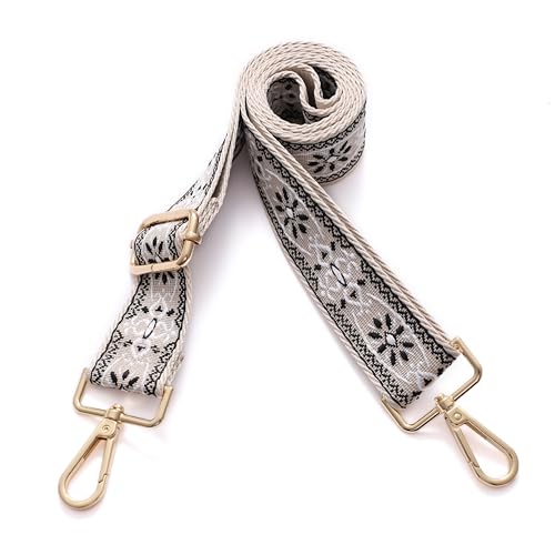 Image of S-Jacorry Purse Strap Replacement Crossbody Wide Shoulder Strap Adjustable Canvas Straps Handbag Strap Replacement Belts
