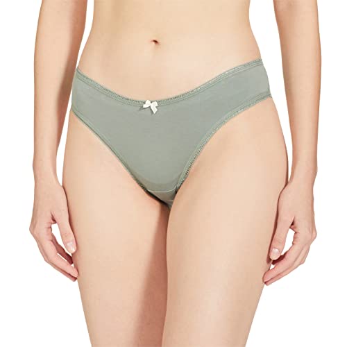 Image of Marks & Spencer Womens Cotton Blend Printed Low Rise Brazilian Knicker (Pack of 5)
