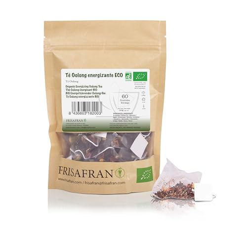 FRISAFRAN Tè Oolong Bio in Piramidi 60 Uds