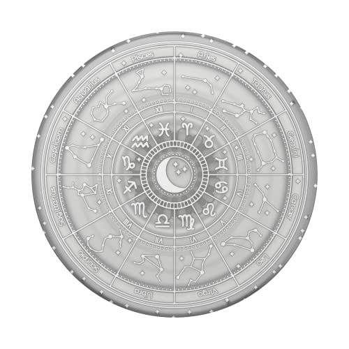 Image of ​​​​PopSockets Phone Grip with Expanding Kickstand, Adhesive Grip - Translucent Star Signs