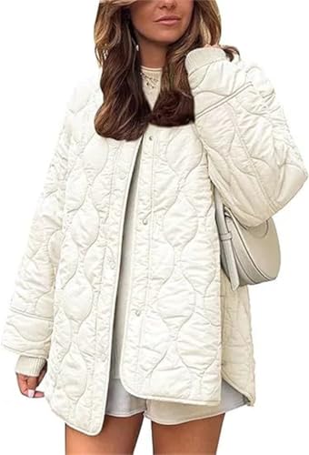 Veste manches longues Onsoyours : doudoune femme hiver chaude et manteau classique coupe-vent