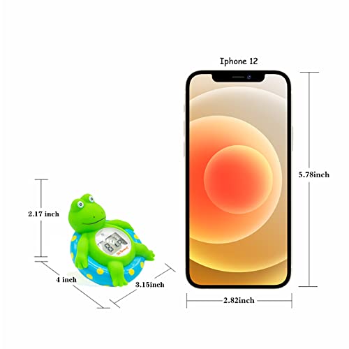 Doli Yearning Baby Bath Thermometer With Room Temperature| Fahrenheit And Celsius|Frog Lovely Shape|Kids' Bathroom Safety Products| Bath Toys… #TOP5