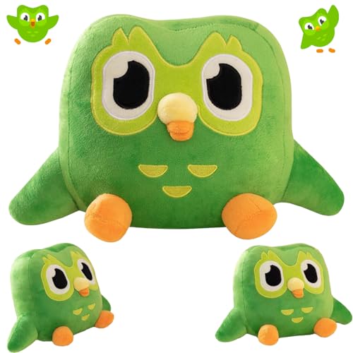 Juguete De Peluche De Búho Verde, Juguete De Peluche De Búho,Muñecos De PE-luche De Bú-ho Verde, para Fanáticos Niños Adultos