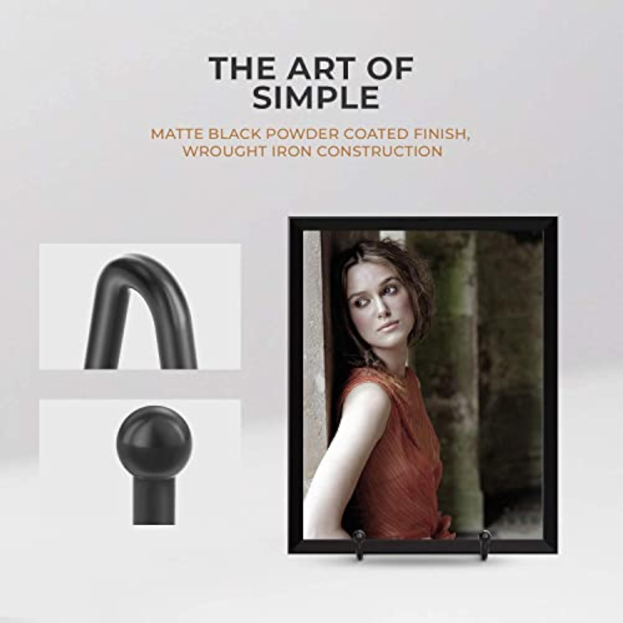 Photo Holder Display Stand + Decorated Plate Stand