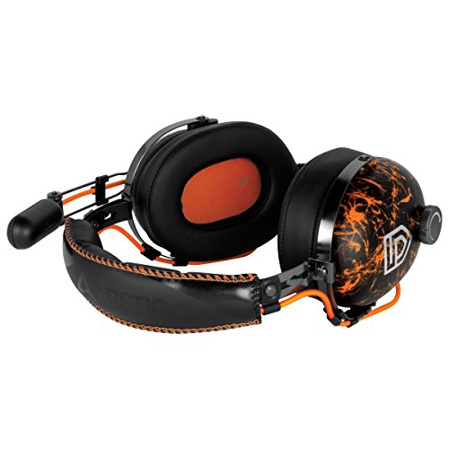 ARCTIC P533 Penta – Cuffie Da Gioco Oltre l'Orecchio | Gaming Headset Over-Ear | Microfono a Braccio Con Controllo Volume | Jack da 3,5mm | Arancione