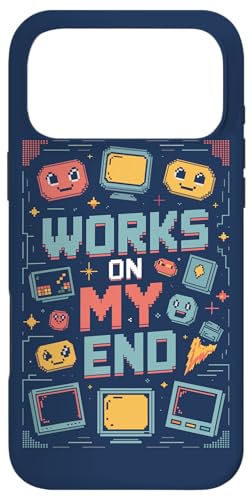 Works on My End ? Programmer Funny PC Error Retro Graphic �X�}�z�P�[�X iPhone 17 Pro Max �p