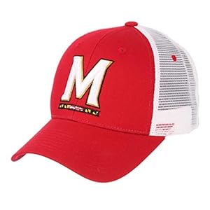 Zephyr Men’s Maryland Terrapins Adjustable Snapback Hat Big Rig, Maryland Terrapins Red, Adjustable