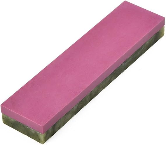 Double Side Whetstone 5000/12000 Grit Sharpener, White Corundum Wet Stone for Kitchen Cutlery and Precision Tools