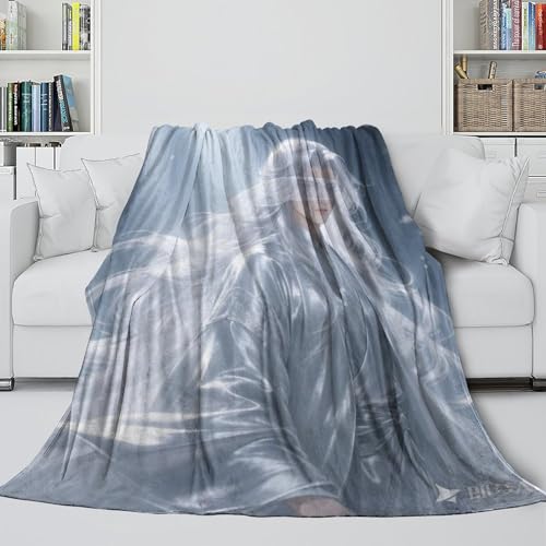 Plaid moelleux et chaud pour canapé 180x200cm couverture lit deux personnes - 5