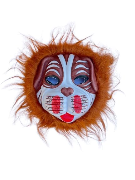 PoPo Toys Animal Dogs Face Mask for Kids | Party Supplies for an Animal Themed Halloween/Holi | Pack of 1 (B0CW3CGFZD) Amazon Price History, Amazon Price Tracker