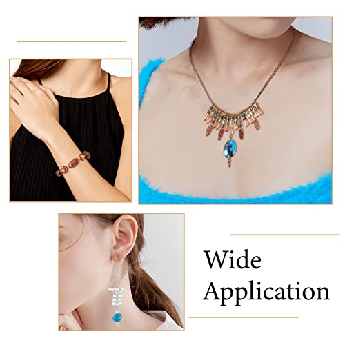 Pandahall 1200Pcs/Box Tube Brass Crimp Beads 6 Color 3X3Mm Crimp End Beads Spacer Terminators Tips Nickle Free For Jewelry Making #TOP2