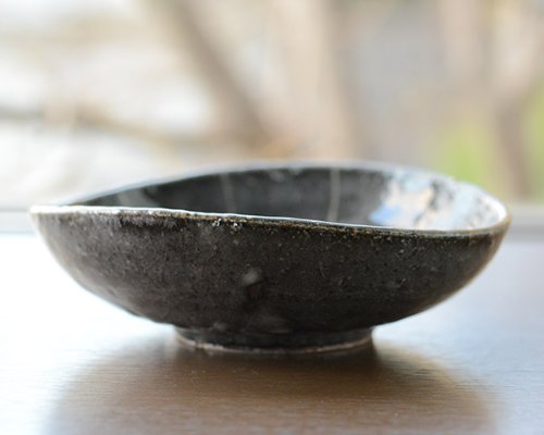 和食器 鼠志野線文沓型中鉢 作家「佐々木好正」