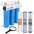 Applied Membranes Inc. 3-Stage Whole-House Water Filter System, (#)-Inch Lead Filter Cartridges