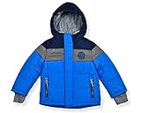 Arctic Quest Boys Weatherproof Insulated Winter Jacket, Puff Jacket for Kids