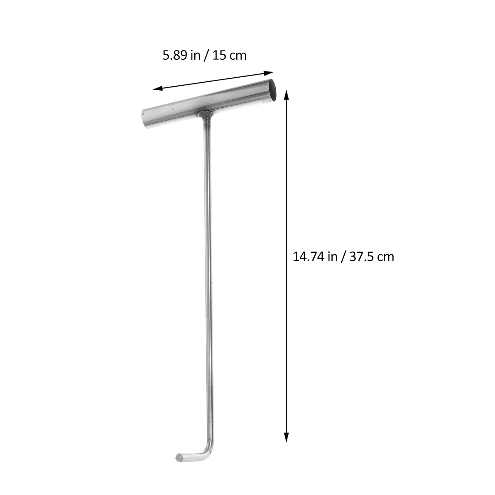 Mobestech Crochet De Levage En Acier Inoxydable 14.76X5.91X2.56 Pouces Pour Couvercle De Trou D'Homme Outil De Manutention Durable Et Facile À Utiliser