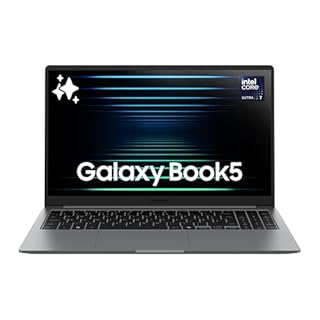 Samsung Galaxy Book5 15.6" Laptop AI, Processore Intel Core Ultra 7 255U, 16GB RAM DDR5X, 1TB, Display Full HD, Windows 11 Home, Gray [Versione Italiana]