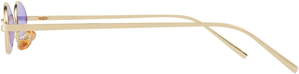 MEETSUN Vintage 90s Small Oval Sunglasses For Women Men Metal Frames Designer Gothic Glasses - Image 5