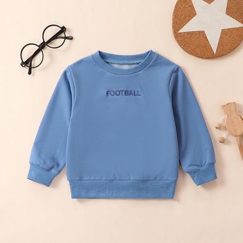 Boys Hoodie Sweatshirt Autumn Winter Toddler Boys Girls Long Sleeve Letter Prints Hoodie Tops for Children (3-143