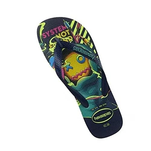 Chinelo 4 Nite, Havaianas, Masculino, Novo Grafite, 43/44