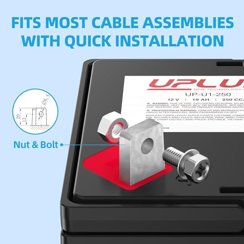 UPLUS U1 Battery Cable Assemblies
