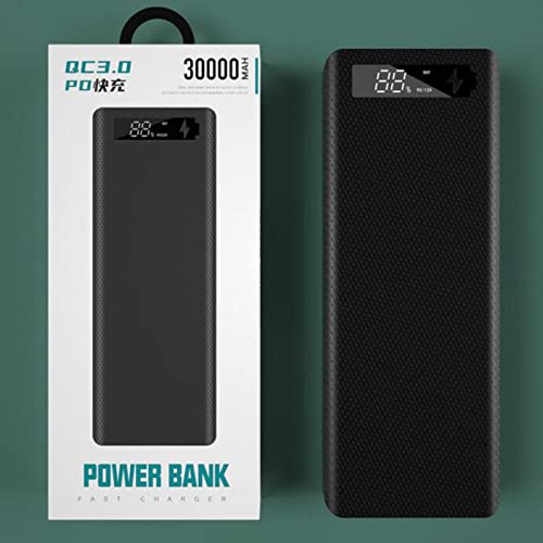 Image of 30000mAh 10x18650 Power Bank Dual USB for All USB Devices Black Quick Charge