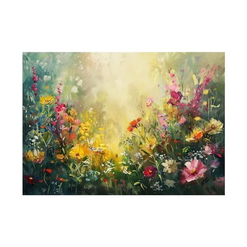 Impression sur toile décoration murale de fleurs pour restaurant