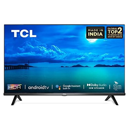 TCL 79.9 cm (32 inches) HD Ready Certified Android Smart LED TV 32S65A (Black)